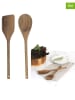 COOK CONCEPT 2-częściowy zestaw akcesoriów w kolorze brązowym - dł. 30 cm