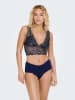 ONLY Bustier in Dunkelblau