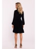 made of emotion Samtkleid in Schwarz