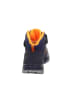 superfit Leren boots "Jupiter" donkerblauw/oranje