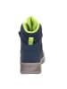 superfit Leren boots "Mars" donkerblauw/groen