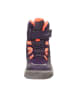 superfit Leder-Boots "Mars" in Pflaume/ Orange