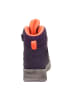 superfit Leder-Boots "Mars" in Pflaume/ Orange