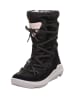 superfit Leder-Winterstiefel "Twilight" in Schwarz