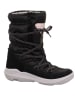 superfit Leder-Winterstiefel "Twilight" in Schwarz