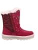 superfit Leder-Winterstiefel "Flavia" in Rot