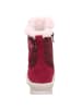 superfit Leder-Winterstiefel "Flavia" in Rot