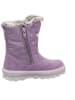 superfit Leder-Winterstiefel "Flavia" in Lila