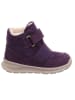 superfit Leder-Winterboots "Breeze" in Violett