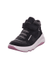 superfit Leder-Sneakers "Melody" in Schwarz