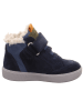superfit Leder-Winterboots "Supies" in Dunkelblau