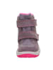 superfit Leder-Winterstiefel "Icebird" in Violett/ Pink