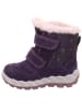 superfit Leder-Winterstiefel "Icebird" in Pflaume/ Rosa