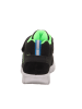 superfit Leren sneakers "Sport 7" zwart/groen
