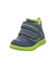 superfit Skórzane sneakersy "Sport 7" w kolorze niebiesko-zielonym