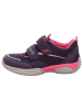 superfit Leren sneakers "Storm" pruimkleurig/roze