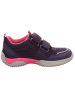 superfit Leder-Sneakers "Storm" in Pflaume/ Pink