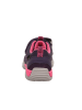 superfit Leder-Sneakers "Storm" in Pflaume/ Pink
