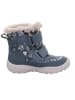 superfit Leder-Winterstiefel "Crystal" in Dunkelblau