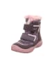 superfit Leder-Winterstiefel "Crystal" in Lila/ Rosa