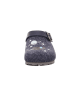 superfit Clogs "Fussbettpantoffel" in Dunkelblau
