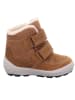 superfit Leren winterboots "Groovy 2.0" lichtbruin