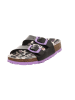 superfit Slippers "Fussbettpantoffel" violet/zwart