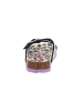 superfit Slippers "Fussbettpantoffel" violet/zwart