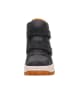 superfit Leder-Boots "Tedd" in Schwarz/ Grau/ Orange