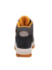 superfit Leder-Boots "Tedd" in Schwarz/ Grau/ Orange