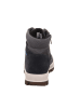 superfit Leren boots "Tedd" zwart/blauw