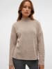 Vero Moda Sweter w kolorze jasnobrązowym