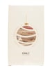 ONLY 3-delige set: fleece sokken rood/lichtbruin