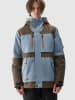 4F Ski-/Snowboardjacke  in Braun/ Hellblau