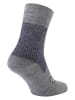 SEALSKINZ Funktionssocken "Bircham" in Grau/ Dunkelblau