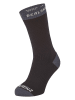 SEALSKINZ Funktionssocken "Wiveton" in Schwarz/ Grau