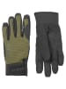 SEALSKINZ Funktionsfingerhandschuhe "Harling" in Khaki/ Schwarz