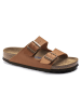 Birkenstock Pantoletten "Arizona" in Hellbraun