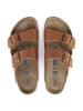 Birkenstock Pantoletten "Arizona" in Hellbraun