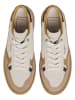 Pepe Jeans FOOTWEAR Leder-Sneakers "Travis Retro" in Creme/ Hellbraun