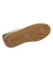 Pepe Jeans FOOTWEAR Leder-Sneakers "Travis Retro" in Creme/ Hellbraun