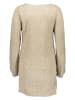 JDY Strickkleid in Beige