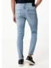 Mexx Spijkerbroek "Logan" - slim fit - lichtblauw