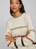 Vila Pullover in Creme