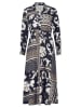 Betty Barclay Kleid in Dunkelblau/ Weiß/ Beige
