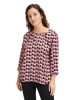 Betty Barclay Blouse roze/donkerblauw