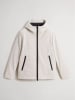 Woolrich Daunen-Softshelljacke in Weiß