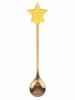 Villa d´Este 4-delige set: theelepels "Xmas" goudkleurig/meerkleurig - (H)16,3 cm
