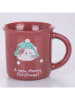 Villa d´Este Kubki jumbo (4 szt.) w kolorze biało-czerwonym - 90 ml