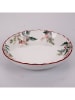 Villa d´Este Saladekom "Vintage Christmas" wit/groen - Ø 28,5 cm